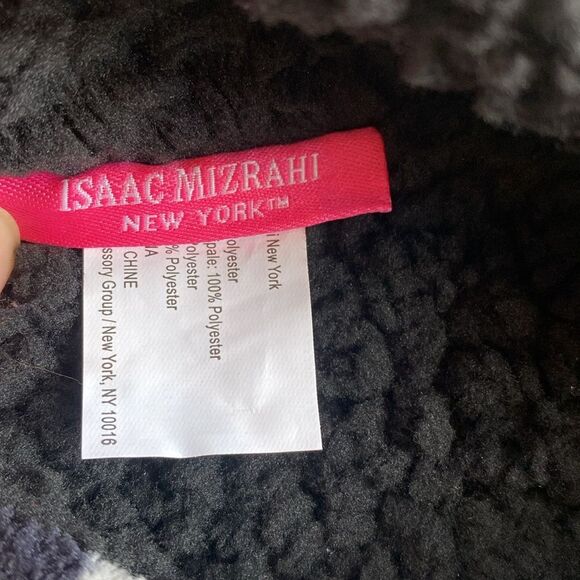 Isaac Mizrahi Leopard Vegan Fur Print Room Slippers Mob Wife Preppy Sz M-L - NWT - Picture 4 of 7